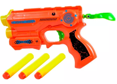 Lança Água Arminha Arma Pistola Brinquedo Water Gun 26cm.