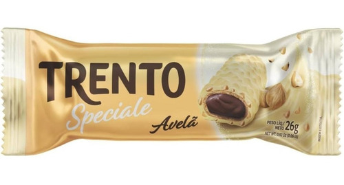 Chocolate Trento Speciale Avelã Branco 26gr - Kit Com 6