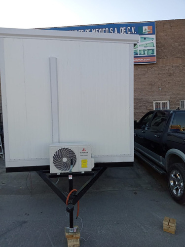 Caseta Remolque Traila Camper Oficina Móvil Nva P/ 7 C/ Wc