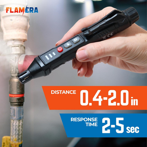 Detector De Fugas De Gas Con Alarma Audible Y Visual