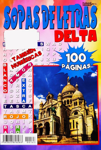 Sopas De Letras Delta N° 163 - 100 Paginas