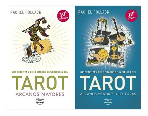 Imagen 1 de 8 de Pack Pollack - Arcanos Mayores + Menores - 2 Libros Urano