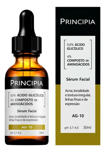 Sérum Renovador Principia 9,8% Ácido Glicólico + Aminoácidos Tipo de pele Todos