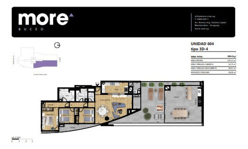 Imagen 11 de 12 de Venta Aptos De 1, 2 , 3 Dorm Y Monoambiente En More Buceo