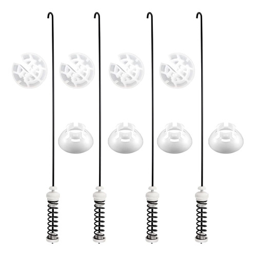 Kit De Varilla De Suspensión Para Lavadora W10780048 (4 Unid