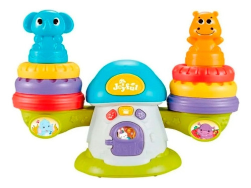 Sube Y Baja De Animalitos Para Bebés Con Sonidos Didactico Color Multicolor