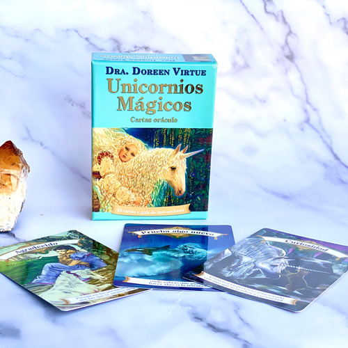 Oráculo: Unicornios Mágicos (44 Cartas + Libro Instructivo)