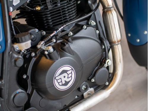 Imagen 21 de 25 de Royal Enfield Scram 411 Himalayan Skyline Blue Entrega Ya