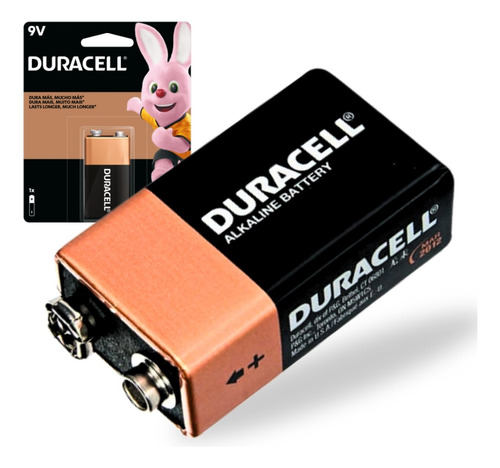 Bateria 9v C/1 Un Duracell