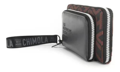 Billetera Porta Celular Chimola Monogram Jackie Tarjetero