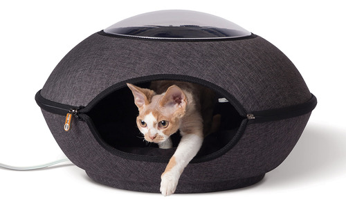 K&h Pet Products Thermo Lookout Pod - Cama Térmica Para Ga.