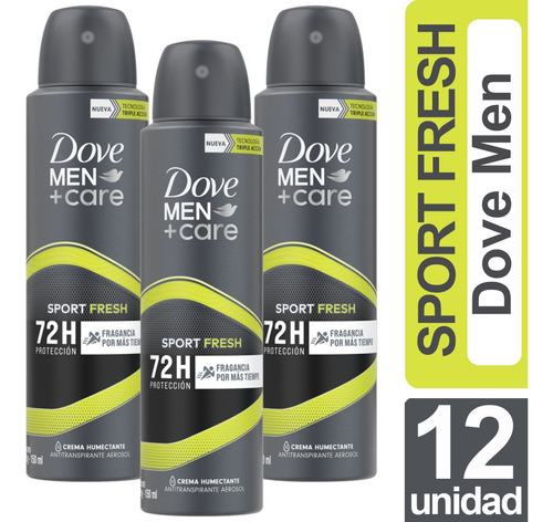 Desodorante Dove Variedades Aromas Pack X12 Envio Gratis..!!