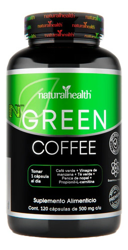 Green Coffee (120 Caps) Naturalhealth Premium