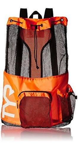 Mochila Tyr Big Mesh Mummy Para Gimnasio De Natación Húmeda