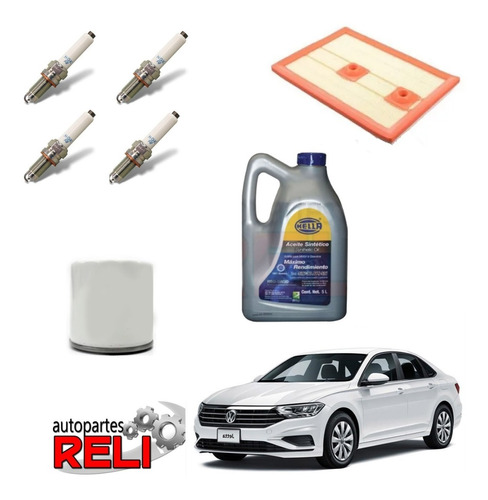 Kit Afinacion Vw Jetta 1.4 Turbo Aceite Sintético