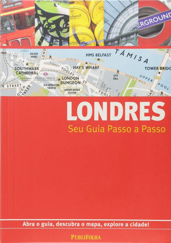 Londres - guia passo a passo, de Gallimard. Editora Distribuidora Polivalente Books Ltda, capa mole em português, 2015