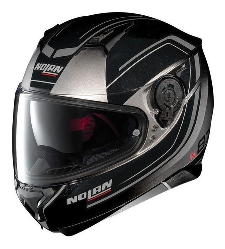 Capacete para moto  integral Nolan  N87  59 fade silver savoir faire tamanho M 