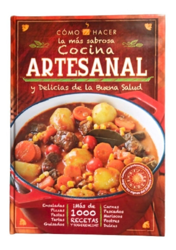 Libro Cocina Artesanal Más De 1000 Recetas Grupo Clasa