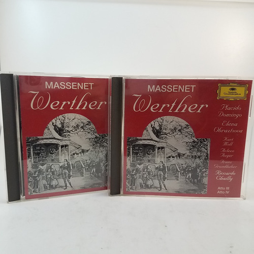 Massenet - Werther - 2 Cd - Ex - P. Domingo - Dg