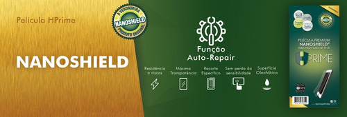 Imagem 2 de 2 de Pelicula Traseira Hprime iPhone X - Nanoshield