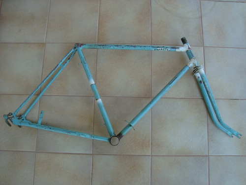 Quadro E Garfo Masculino Aro 26 Bicicletas Antigas Erlan