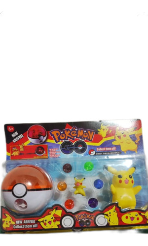 Muñeco Pokémon Blíster De Pokebola 