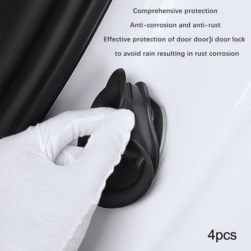 4 Piezas Protector De Cubierta De Pestillos De Cerradura De