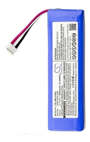 Bateria P Jbl Charge 2+ 2 Plus 3 2015 Version Gsp1029102r