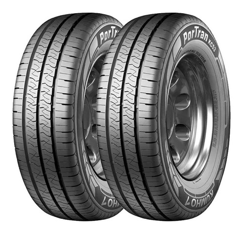 Kit 2 Neumáticos Kumho 155 R13 Kc53 90/88 Reforzadas