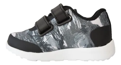 Zapatillas Topper Nene Notae Negro Con Gris 12.290