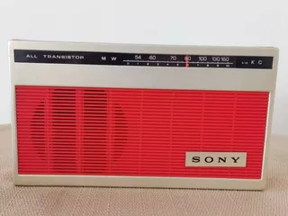 Radio Am Portátil Transistores Sony 4r-51 Antiguo Colección