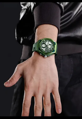 Reloj Naviforce Deportivo Nf8051t Goma Hombre + Estuche