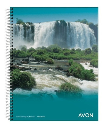 5 Cuadernos Espiral 16x21 Avon 84 Hojas Rayado Cuadriculado