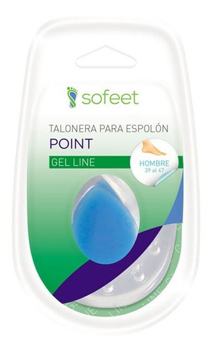 Ptm Sofeet Talonera Para Espolón De Gel Hombre 2 Unidades