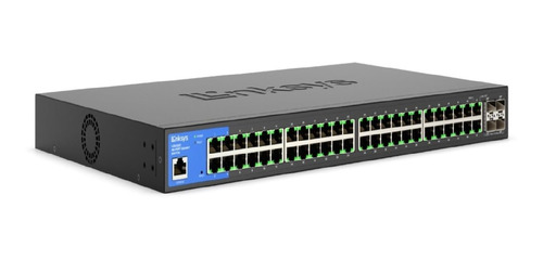 Switch Linksys Lgs352c 48 Puertos Gigabit 4 Puertos 10g Sfp+