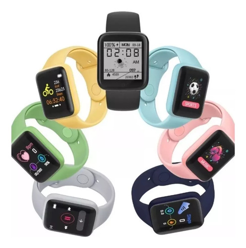 Reloj Inteligente D20 Sincronizacion Con Telefono/bluetooth