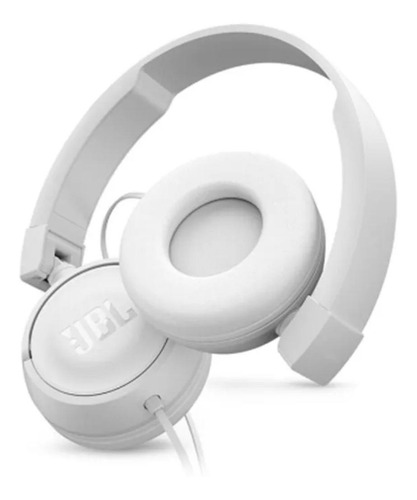 Imagem 2 de 3 de Fone de ouvido on-ear JBL T450 branco