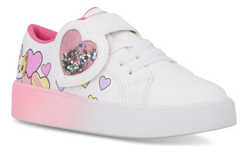 Sneaker Deportivo Pr895 Amor Gato Brillantes Pedreria