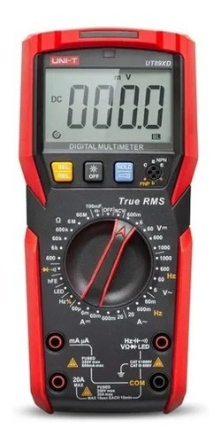 Tester Multimetro Capacimetro Digital 100mf Uni-t Ut89xd