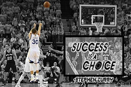 Stephen Curry Poster Quote Cool Golden State Warriors Steph 