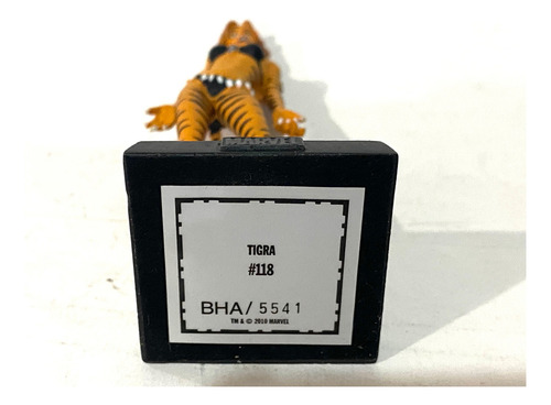 Eaglemoss Marvel Tigra #118 Plomo Importado + Revista