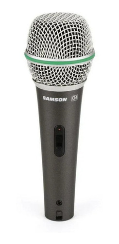Microfone Dinâmico Supercardioide Neodimio Samson Q4 Saq4