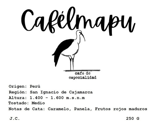 Cafe En Grano 250 G. Origen Perú, Region De Cajamarca
