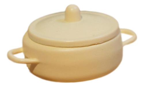 Olla Para Utensilios De Cocina En Miniatura, Escala 1/6 1/12