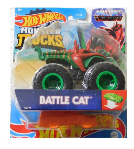 Hot Wheels Battle Cat Monster Truck Motu Master Of Universe