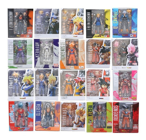 Dragon Ball Z Articulados Colección Figuras Con Repuestos