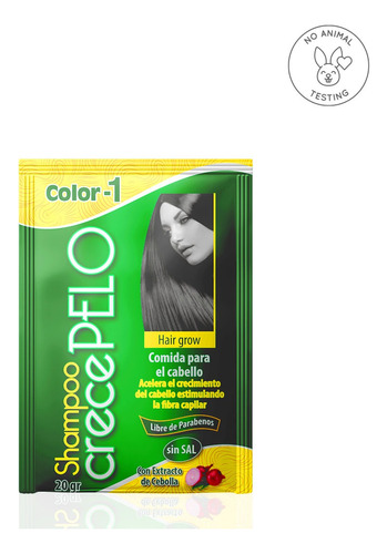 Shampoo Crecepelo Caja 24 U - g a $73