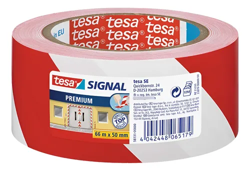 Cinta Demarcatoria Amarilla Y Negra 66 Mts X 50mm Tesa 58133