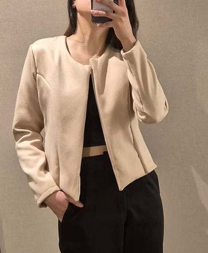 Saco Corto Paño, Modelo Abierto , Empress