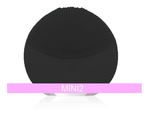 Limpiador Facial Mini 2 Limpieza Suave Profunda Color Negro